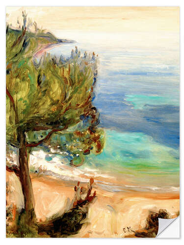 Naklejka na ścianę Landscape near Nice