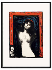 Gerahmter Kunstdruck Madonna, 1895