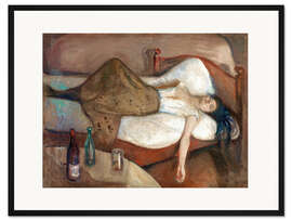 Gerahmter Kunstdruck Der Tag danach