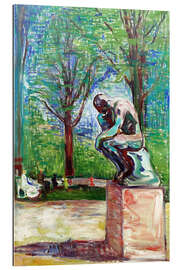 Galleriataulu Rodins Thinker
