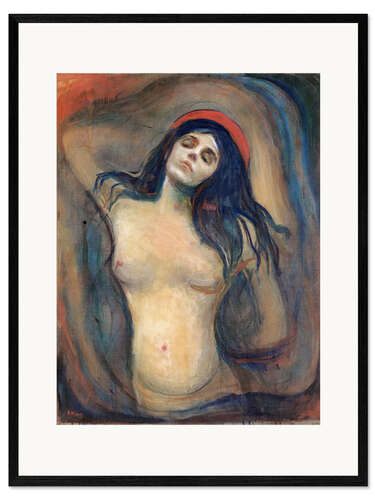 Gerahmter Kunstdruck Madonna