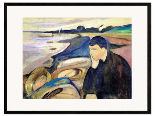 Framed art print Melancholy