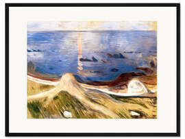 Gerahmter Kunstdruck Das Geheimnis einer Sommernacht