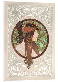 Gallery print Medallion with oriental woman