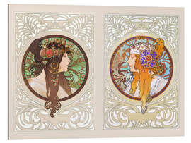 Magnettafel Byzantin. Köpfe, Collage