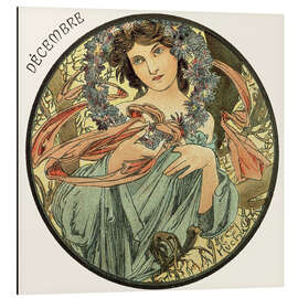 Magnettafel Die Monate - Dezember (Décembre)