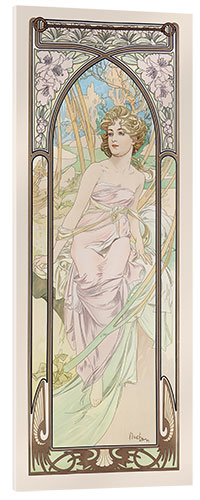 Acrylic print The Four Times of the Day - Morning Awakening, 1899