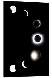 Acrylic print solar eclipse 2006