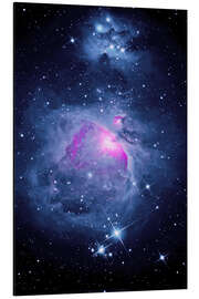 Tableau en aluminium Orion Nebula M 42 and Running Man Nebula