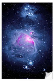 Wall sticker Orion Nebula M 42 and Running Man Nebula