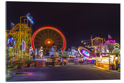 Akrylbilde The Hamburg Cathedral Funfair