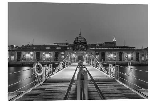 Cuadro de PVC Fish Auction Hall Hamburg Fish Market