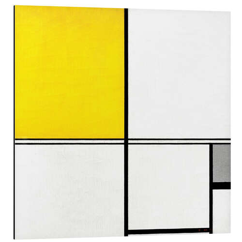 Cuadro de aluminio Double Line and Yellow