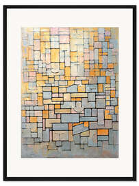 Gerahmter Kunstdruck Komposition, 1914