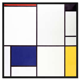 Gerahmter Kunstdruck Tableau I; Komposition