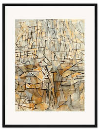 Gerahmter Kunstdruck Tableau No. 4; Zusammensetzung