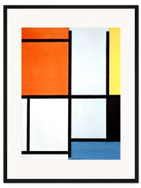 Gerahmter Kunstdruck Komposition, 1921