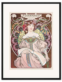 Gerahmter Kunstdruck F. Champenois II