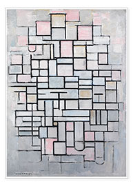 Obraz  Composition No. IV. - Piet Mondrian