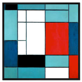 Gerahmter Kunstdruck Komposition