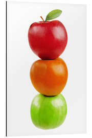 Magnettafel Früchte Obst Äpfel