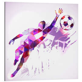 Aluminium print Soccer Goalkeeper