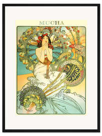 Gerahmter Kunstdruck Monaco-Monte-Carlo