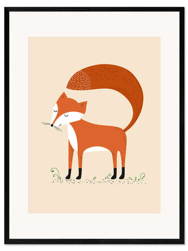 Framed art print Fox
