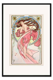 Gerahmter Kunstdruck Die Vier Künste - Tanz