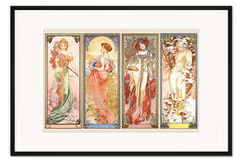 Gerahmter Kunstdruck Die Vier Jahreszeiten