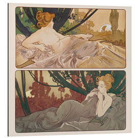 Magnettafel Morgen- und Abenddämmerung