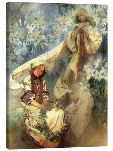 Canvas print Lily Madonna