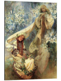 Magnettafel Lilienmadonna