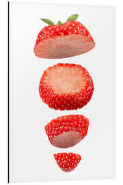 Magnettafel Erdbeere