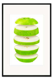 Gerahmter Kunstdruck Apfel