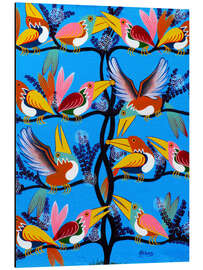 Magnettafel Harmonie auf dem Baum