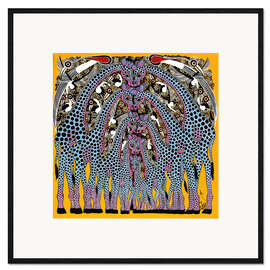 Framed art print Symmetry of Africa