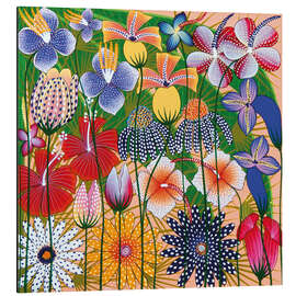 Magnettafel Blütenwunder des Dschungels