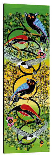 Tableau en aluminium Bird diversity of Africa