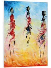 Magnettafel Afrikanischer Alltag