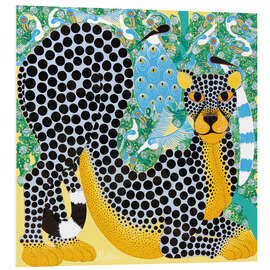 Quadro em PVC Delicate Leopard