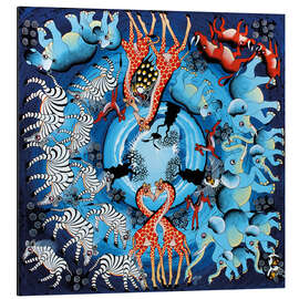 Magnettafel Der Lebenskreis bei Nacht