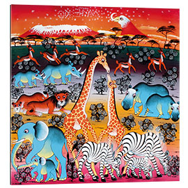 Gallery print Animals under the stars