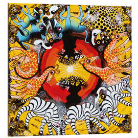 Magnettafel Der Lebenskreis am Morgen