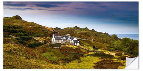 Selvklebende plakat Scotland - Isle of Skye