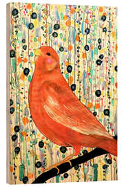 Holzbild Seranade - Sylvie Demers