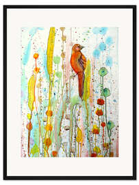 Gerahmter Kunstdruck Pause