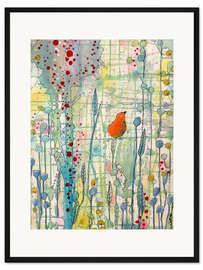 Gerahmter Kunstdruck Alpha