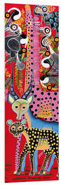 Quadro em PVC Variety of animals from Africa