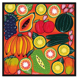 Gerahmter Kunstdruck Die Früchte Afrikas